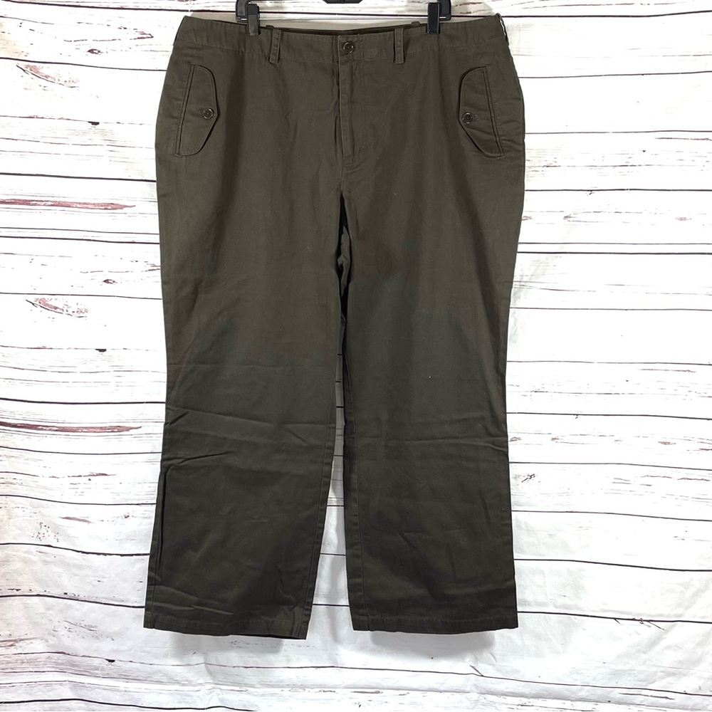 Lauren Ralph‎ Lauren Woman’s Pants Plus Size 22W Olive Green.